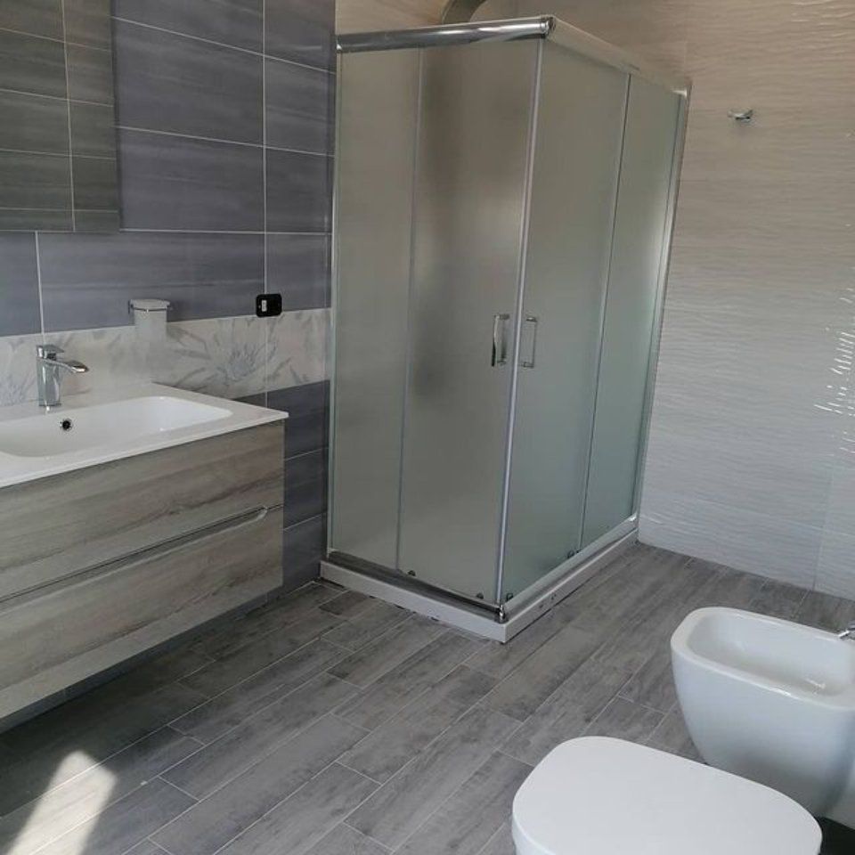 bagno con doccia
