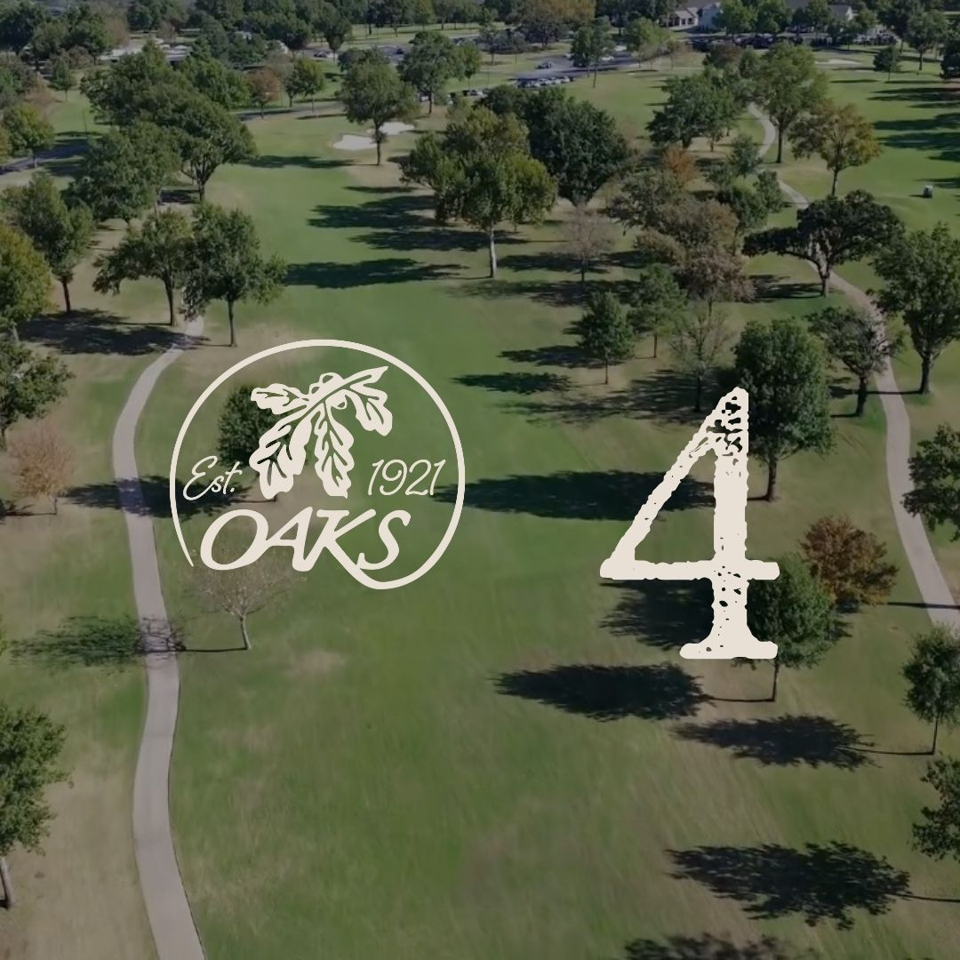 Golf course hole sign with