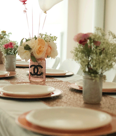 Birthday Table Decoration — The Beauty Suite — Staten Island, NY