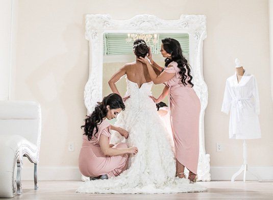 Two Girl Helping The Bride — The Beauty Suite — Staten Island, NY
