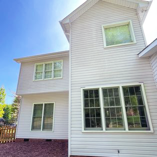 Vinyl Siding after Washing