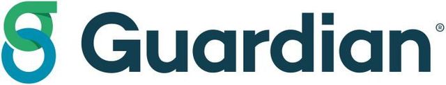 Guardian logo: teal linked circles and teal text on white background.