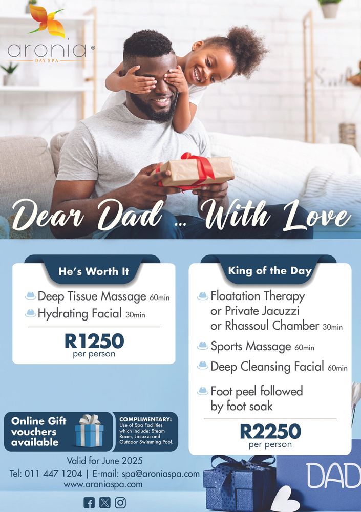 day Spa spring promotions  Johannesburg specials mothers day