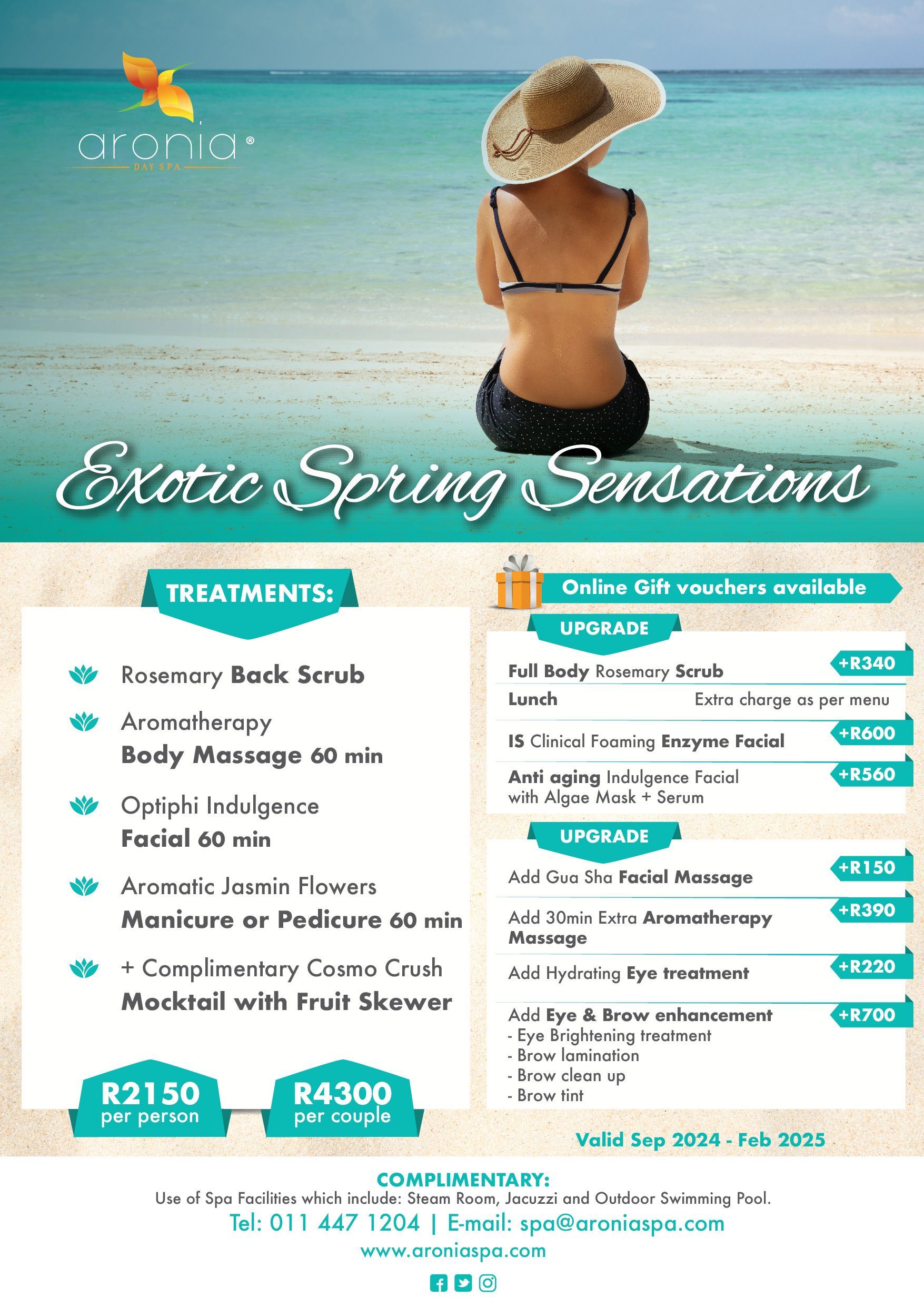 day spa promotions special offer exotic spring sensation promotions