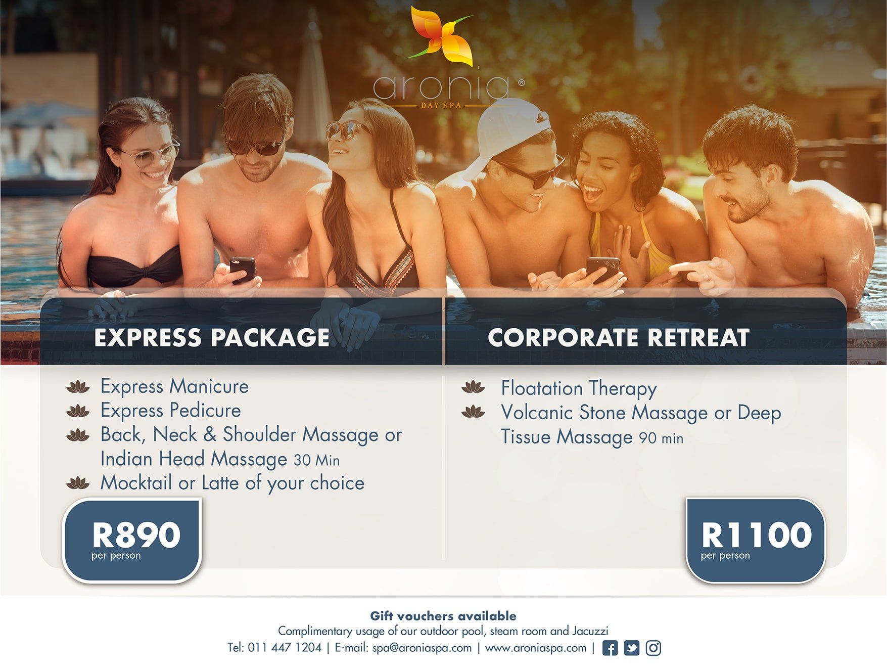 Spa Packages Special offers promotions