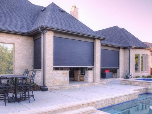 Outdoor Shades — Outdoor Roll Down Shades in Houston, TX
