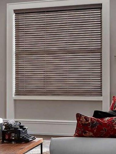 Fauxwood Blinds — Room with Fauxwood Blinds in Houston, TX