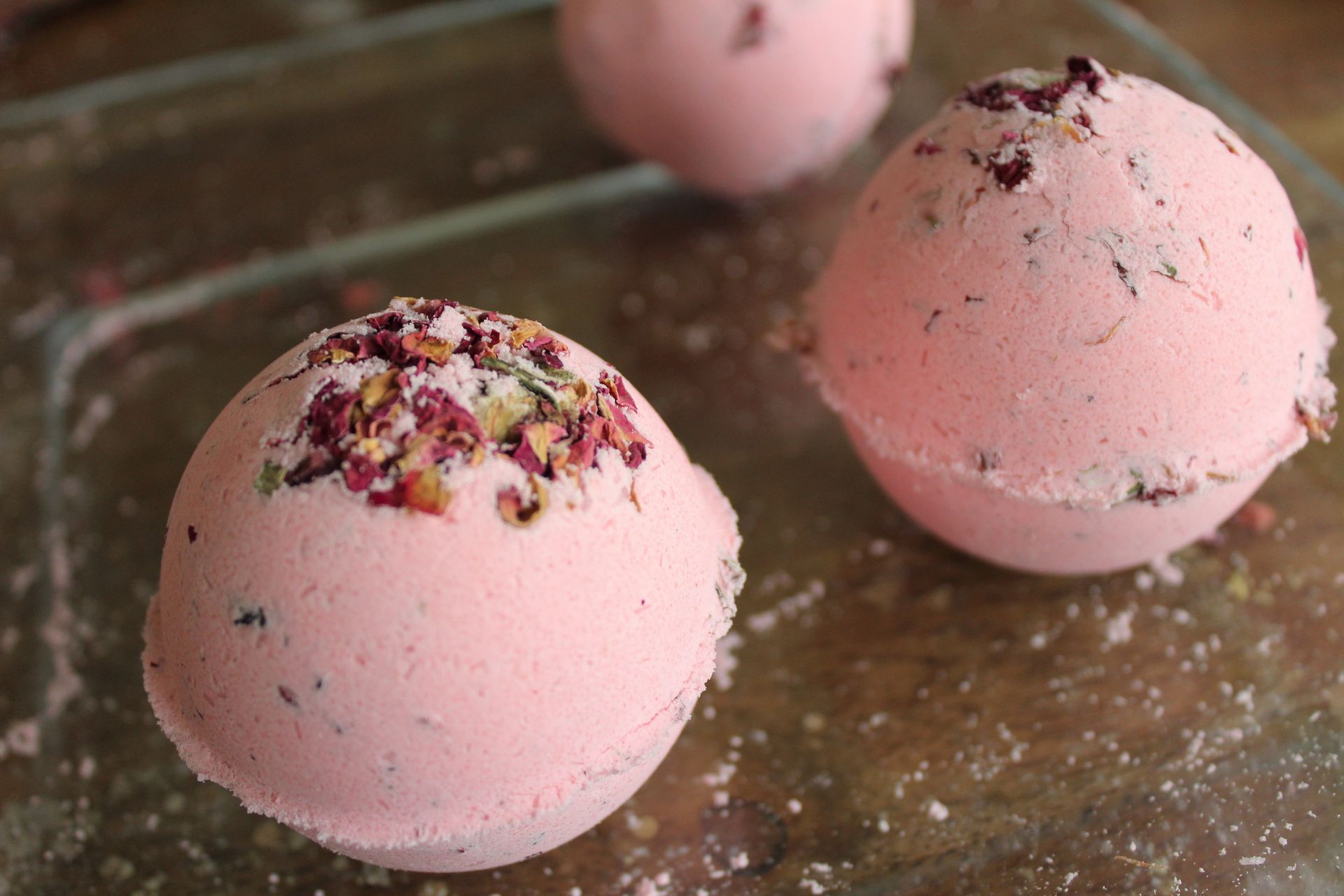 Rose Bath Bomb