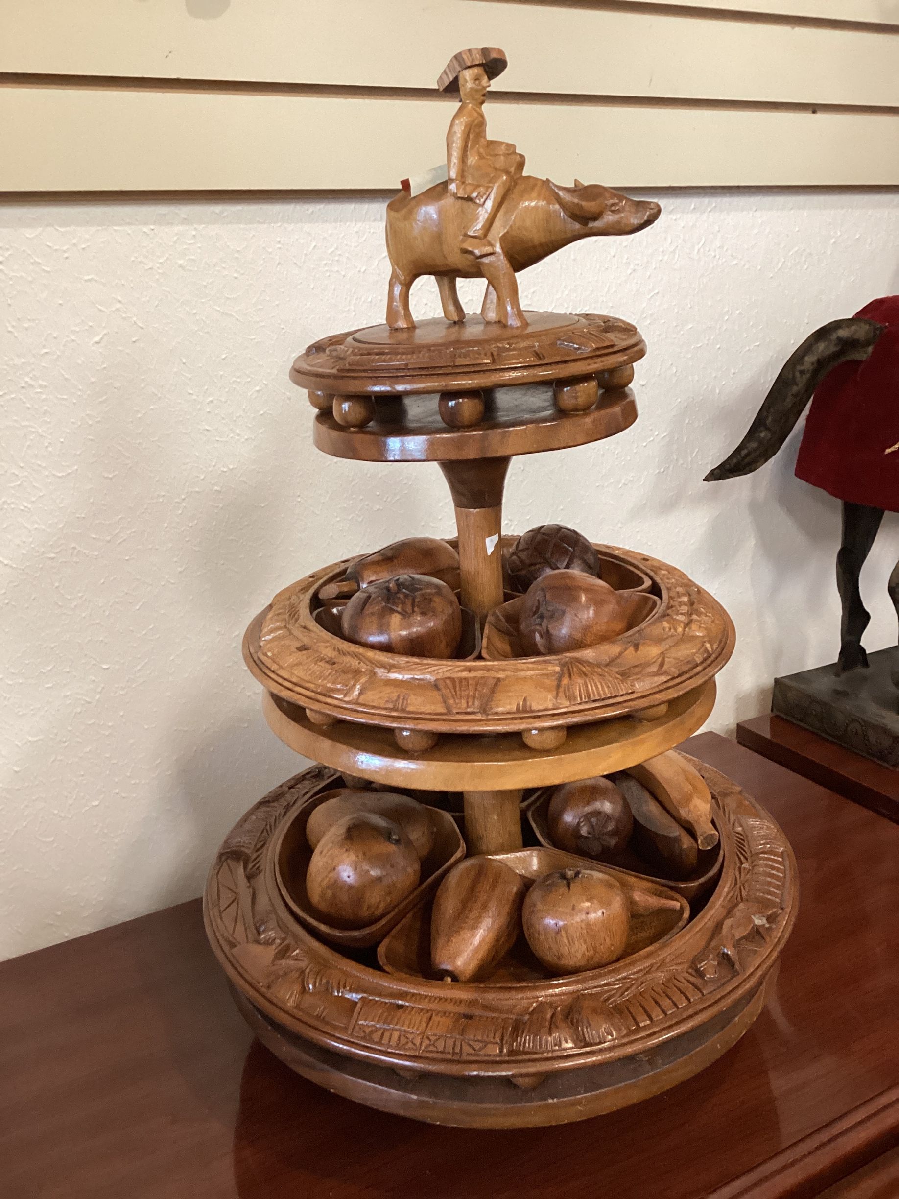 Vietnamese Woood Lazy Susan