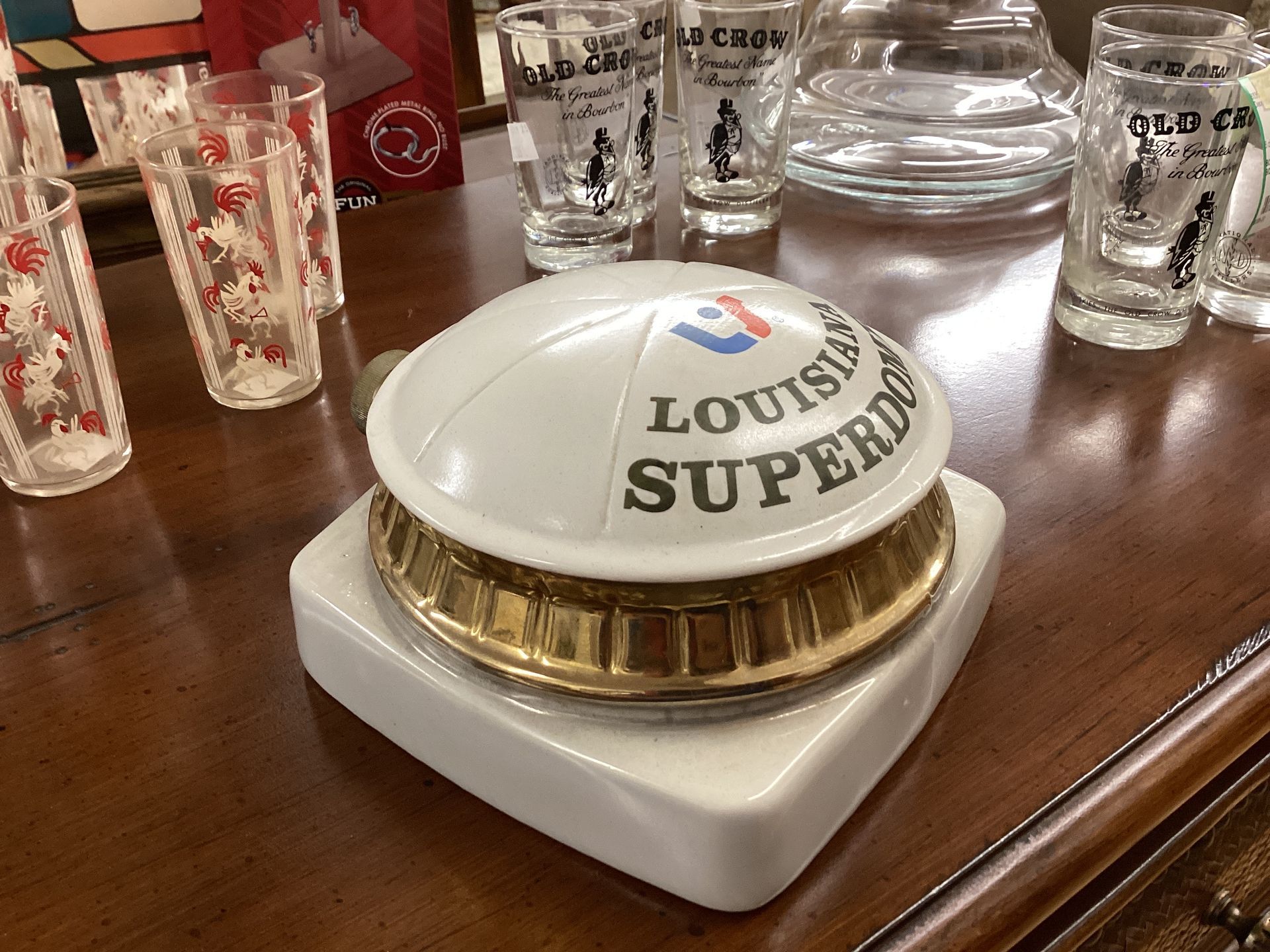 1975 Louisiana Superdome Decanter