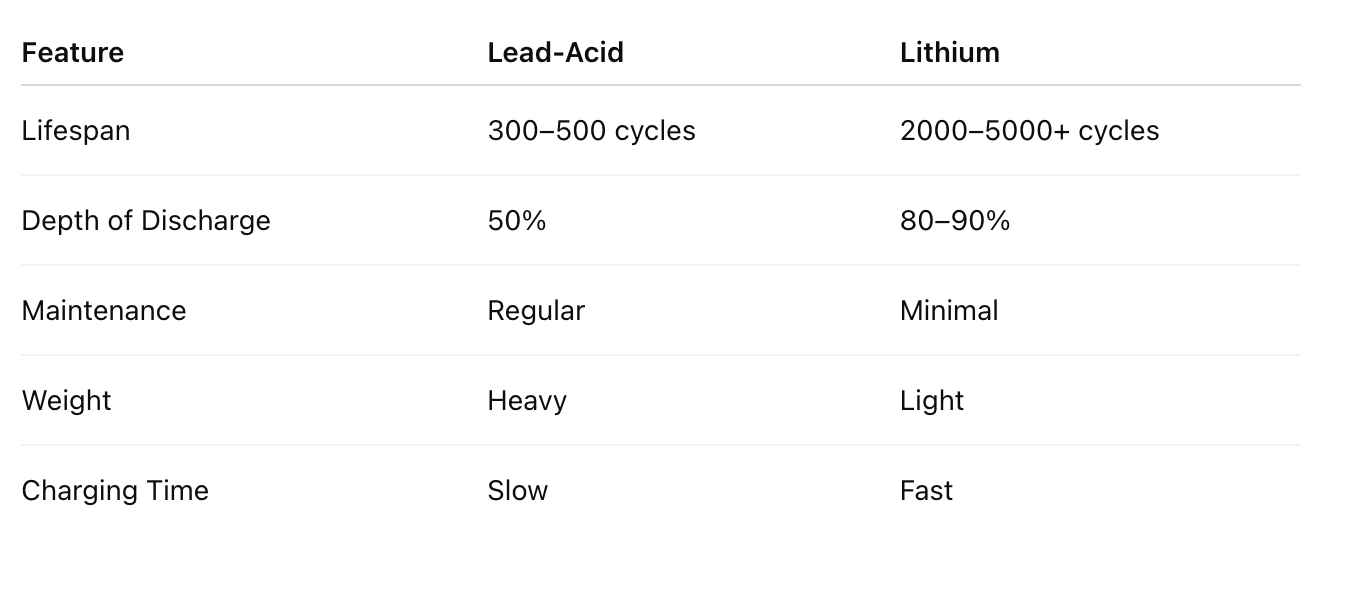 Lithium batteries