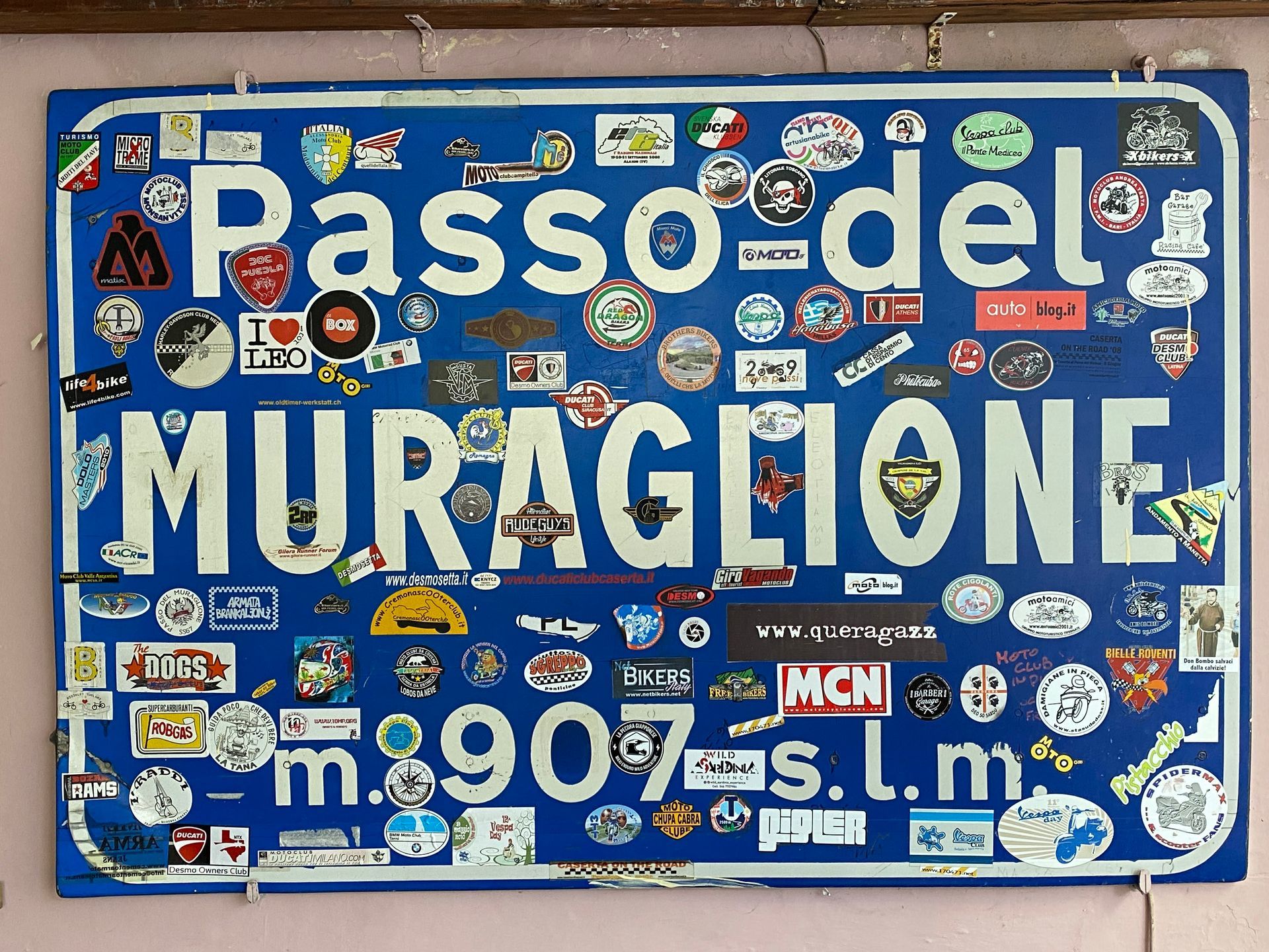 cartello passo del muraglione