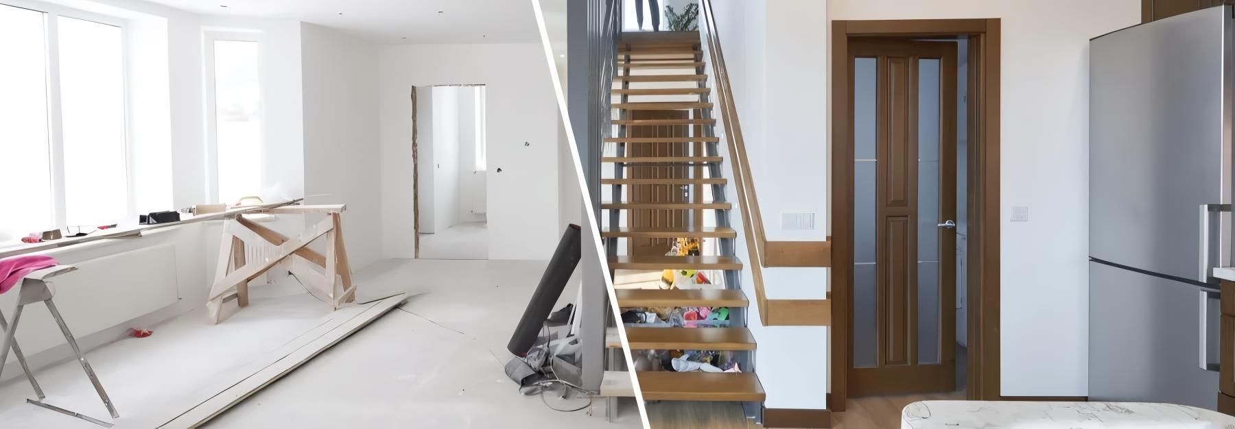 A Before and After Photo of a House — O'Brien Painting Contractors in Alexandra Headland, QLD