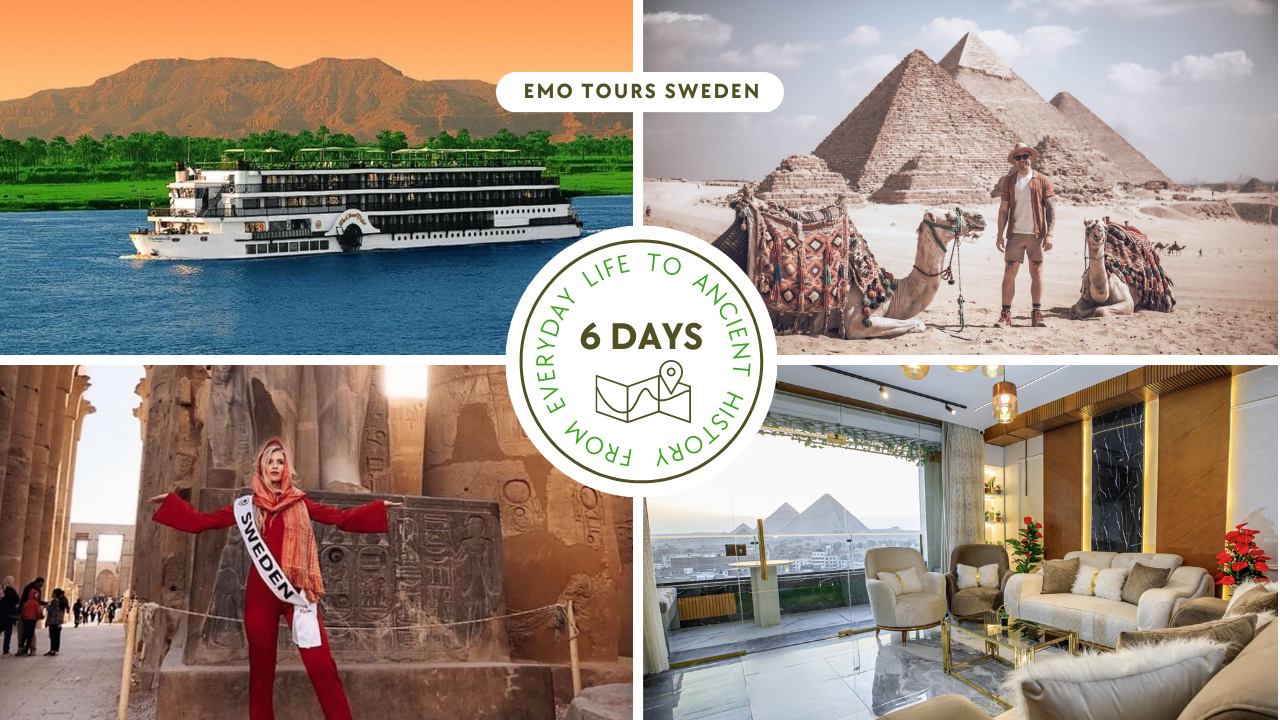 6 Days Egypt travel package from Gothenburg all inclusive