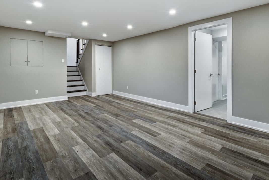 Basement renovation