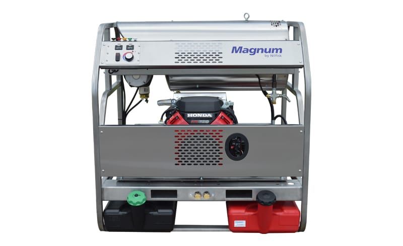 A magnum generator is shown on a white background