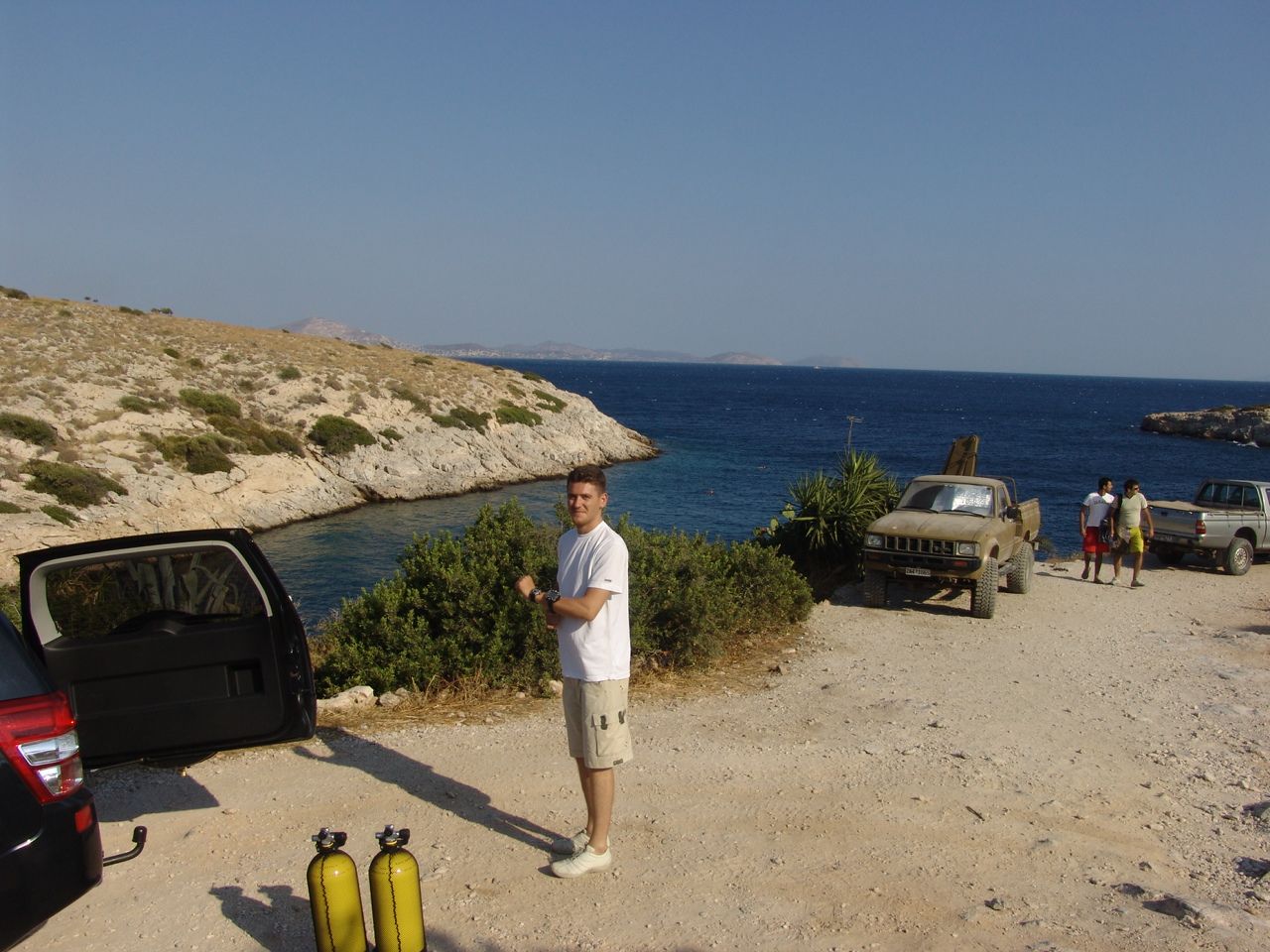 Κατάδυση στο μυστηριώδες πηγάδι της λίμνης Βουλιαγμένης Βασίλης Πετρούλιας