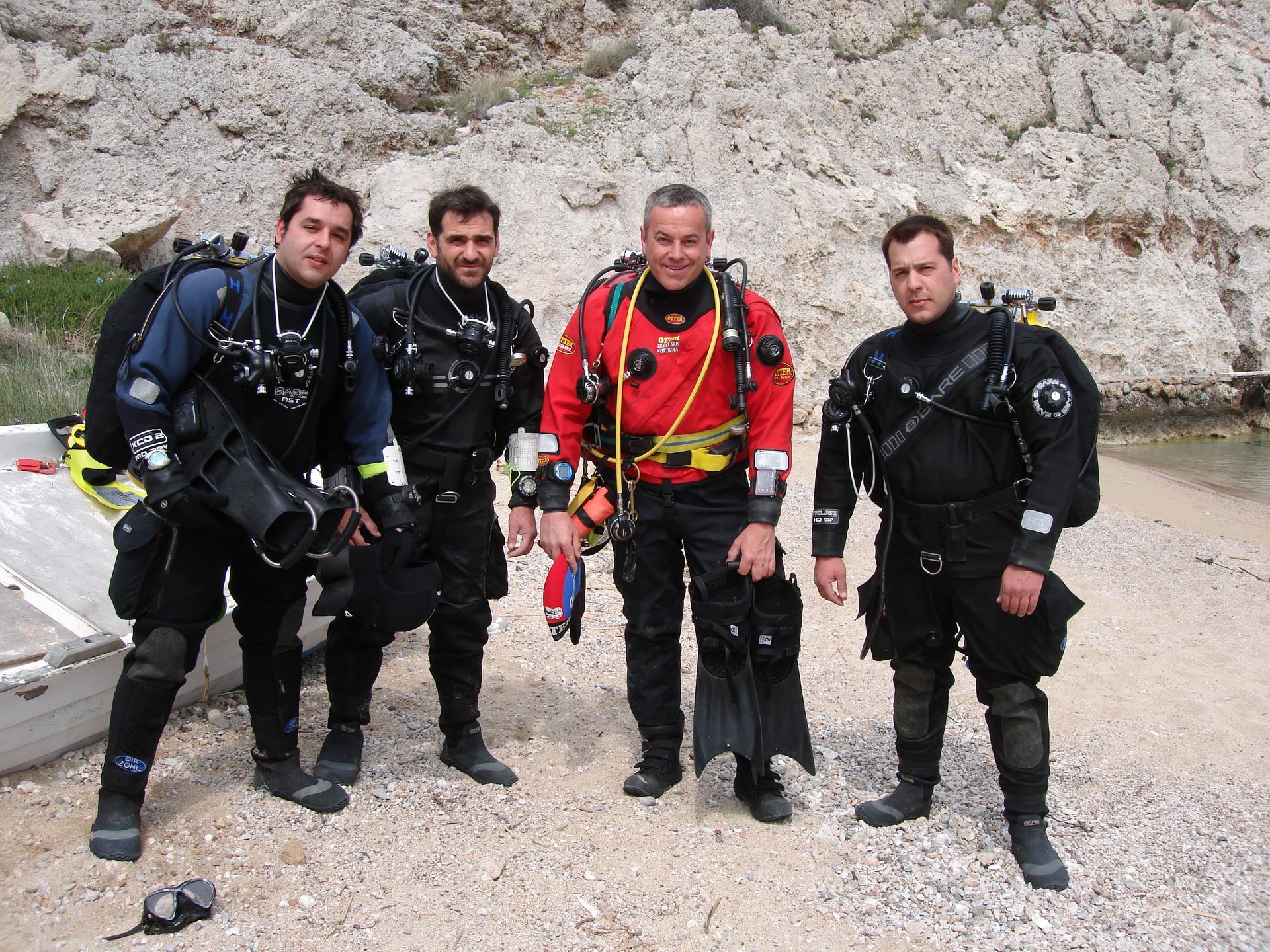 Advanced Trimix training με τον Mark Ellyatt στην περιοχή Στέρνα