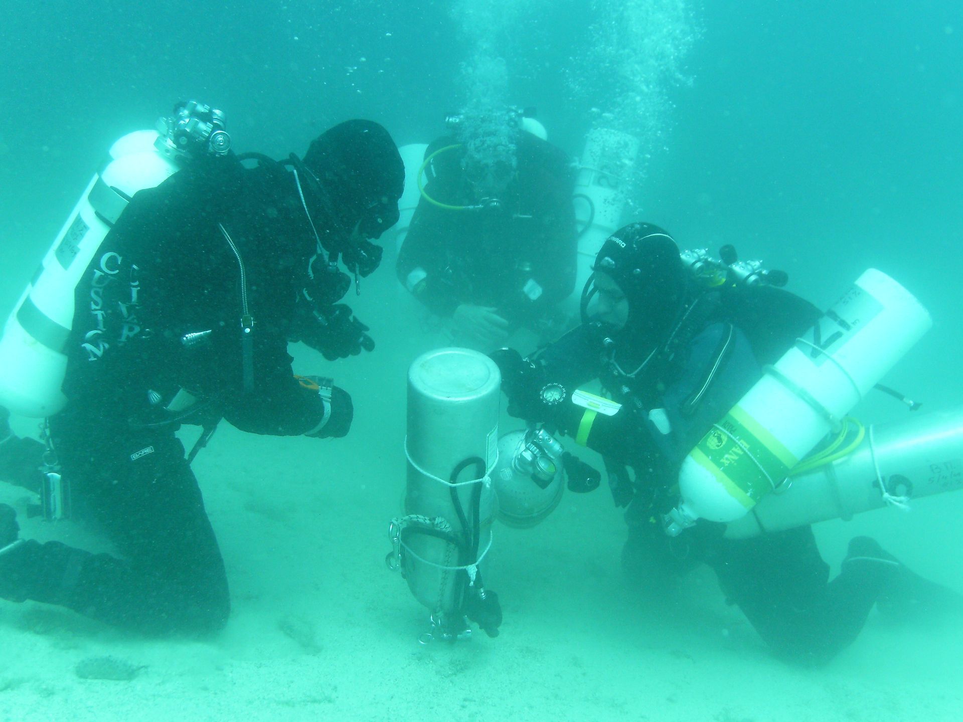 Advanced Trimix training με τον Mark Ellyatt στην περιοχή Στέρνα