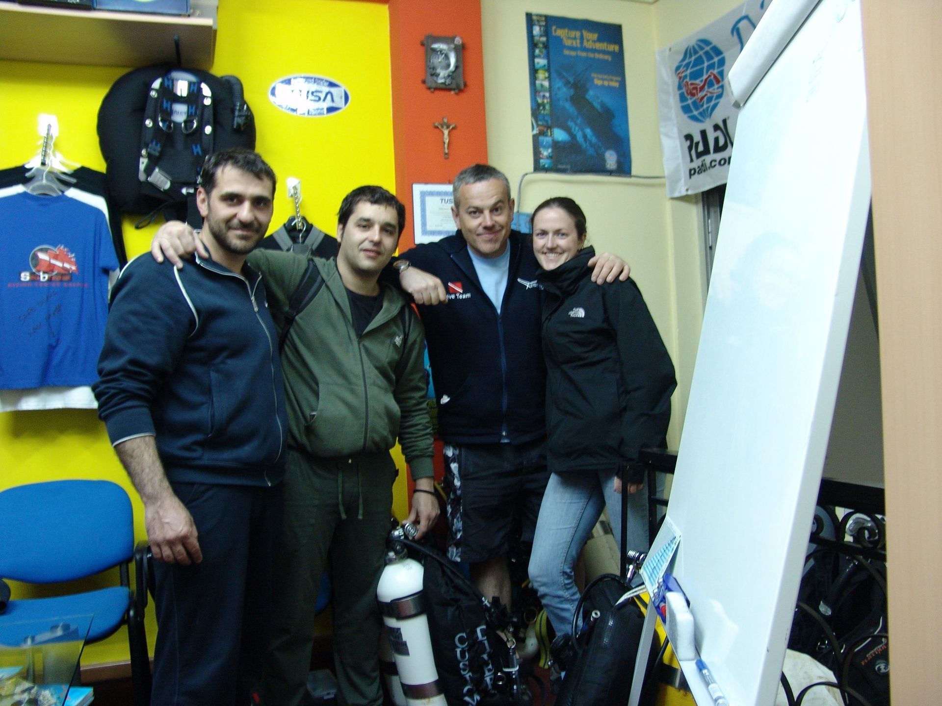 Advanced Trimix training με τον Mark Ellyatt στην περιοχή Στέρνα