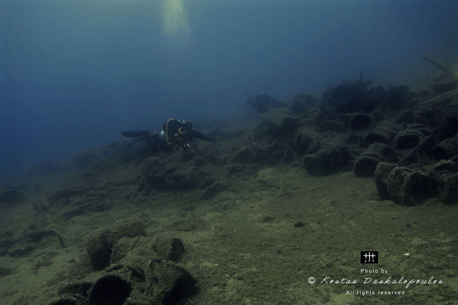 Βασίλης Πετρούλιας κατάδυση στο τραγικό ναυάγιο ORIA