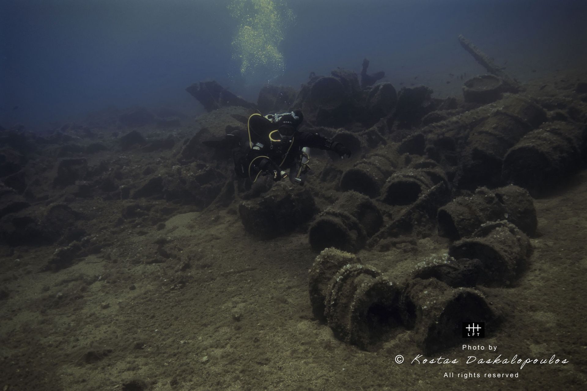 Βασίλης Πετρούλιας κατάδυση στο τραγικό ναυάγιο ORIA