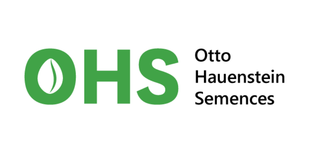 Le logo d'Otto Hauenstein Seeds est vert et blanc.