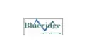 A blue indigo logo on a white background.