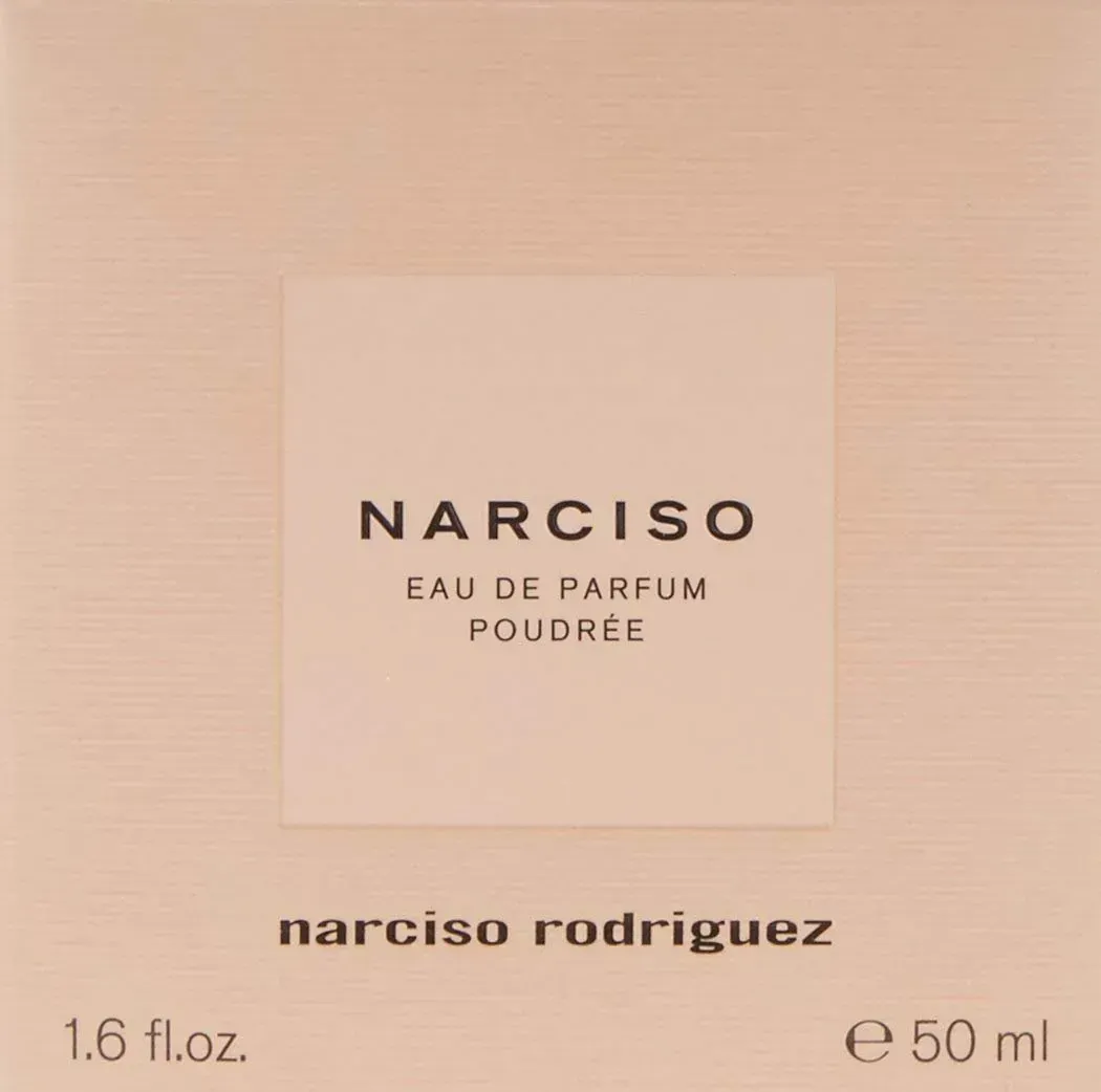 A box of narciso rodriguez eau de parfum poudree