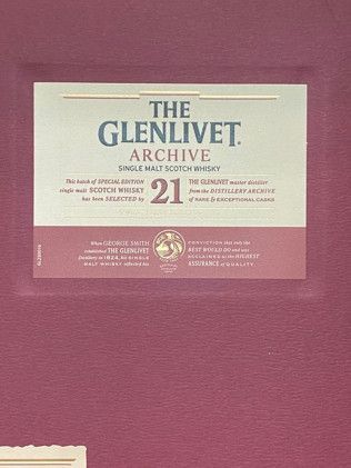 The glenlivet archive is a single malt scotch whisky.