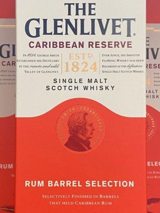 The glenlivet caribbean reserve single malt scotch whisky rum barrel selection