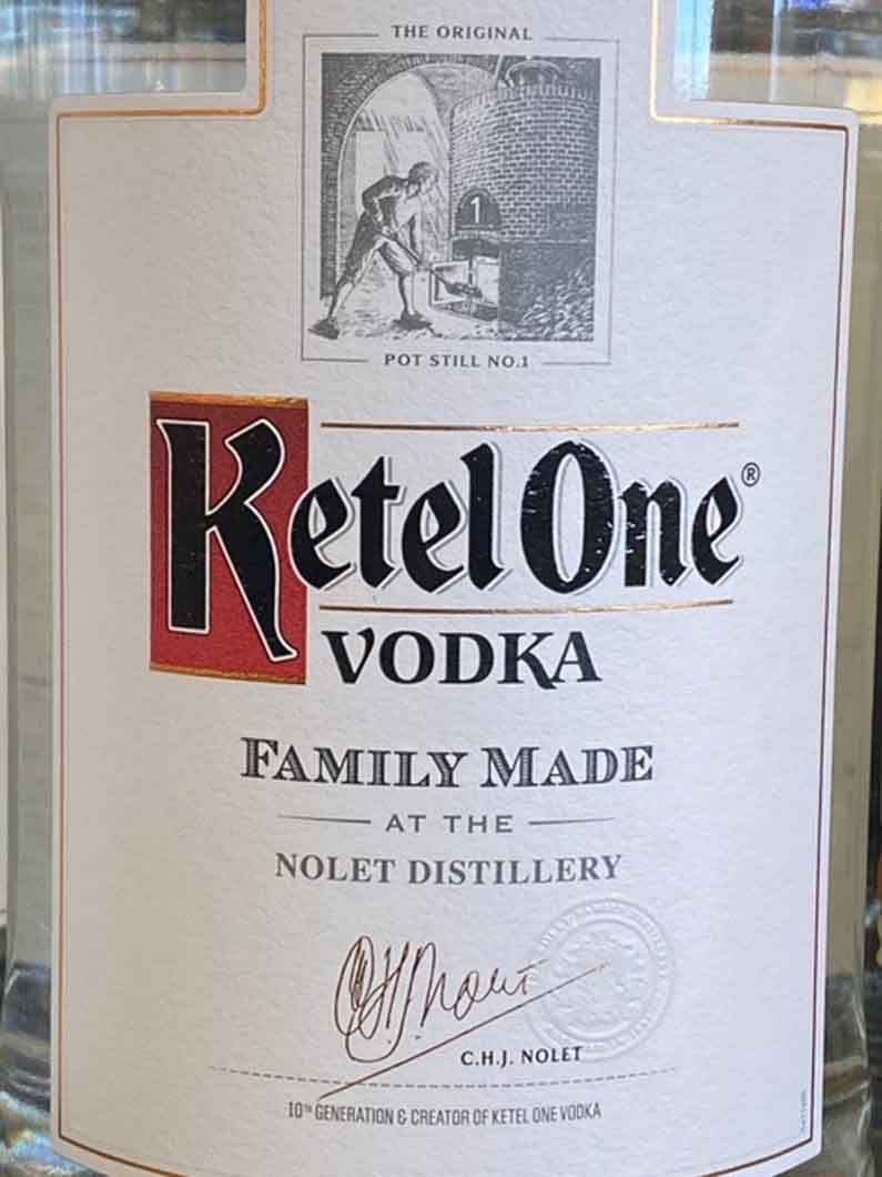 Ketel one vodka family made at the nolet distillery