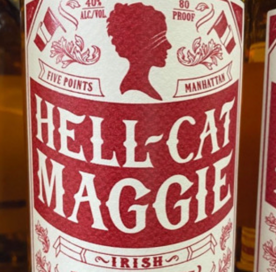 red hell cat maggie logo