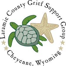 The logo for the laramie county grief support group