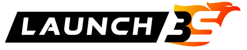The Launch35 logo has the word 