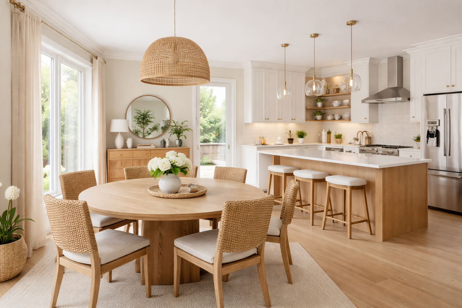 Person using a floor cleaning machine to efficiently scrub and polish the surface, leaving it sparkling clean and glossy.