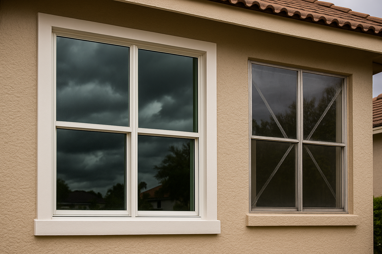 Hurricane Film vs. Impact Windows