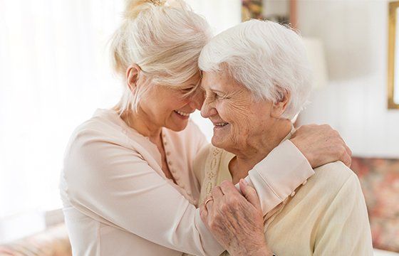 Mother and Daughter Happiness — Columbus, OH — Caring Heart Home Health Agency