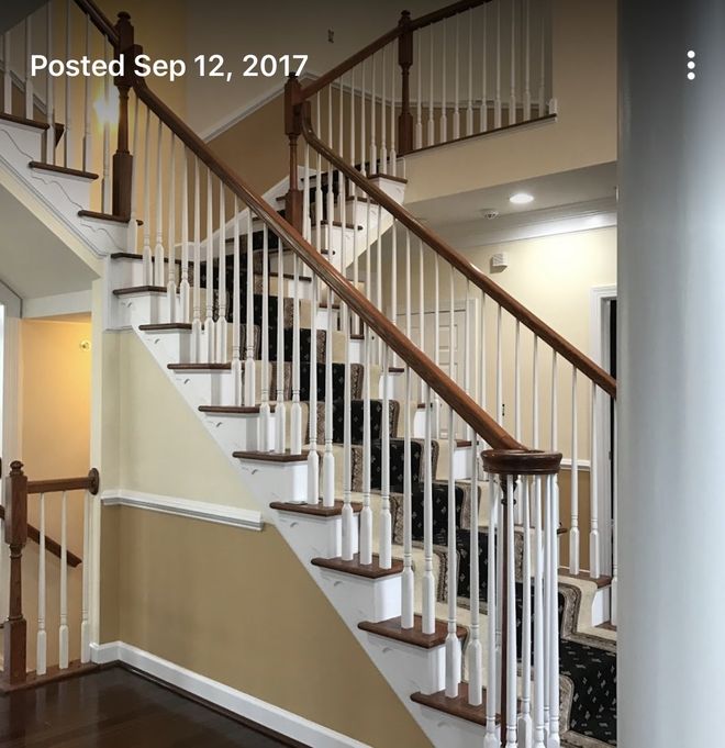 Side Of Staircase — Arnold, MD — Jim’s Painting Co.