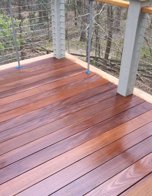 Staining Wooden Deck — Arnold, MD — Jim’s Painting Co.
