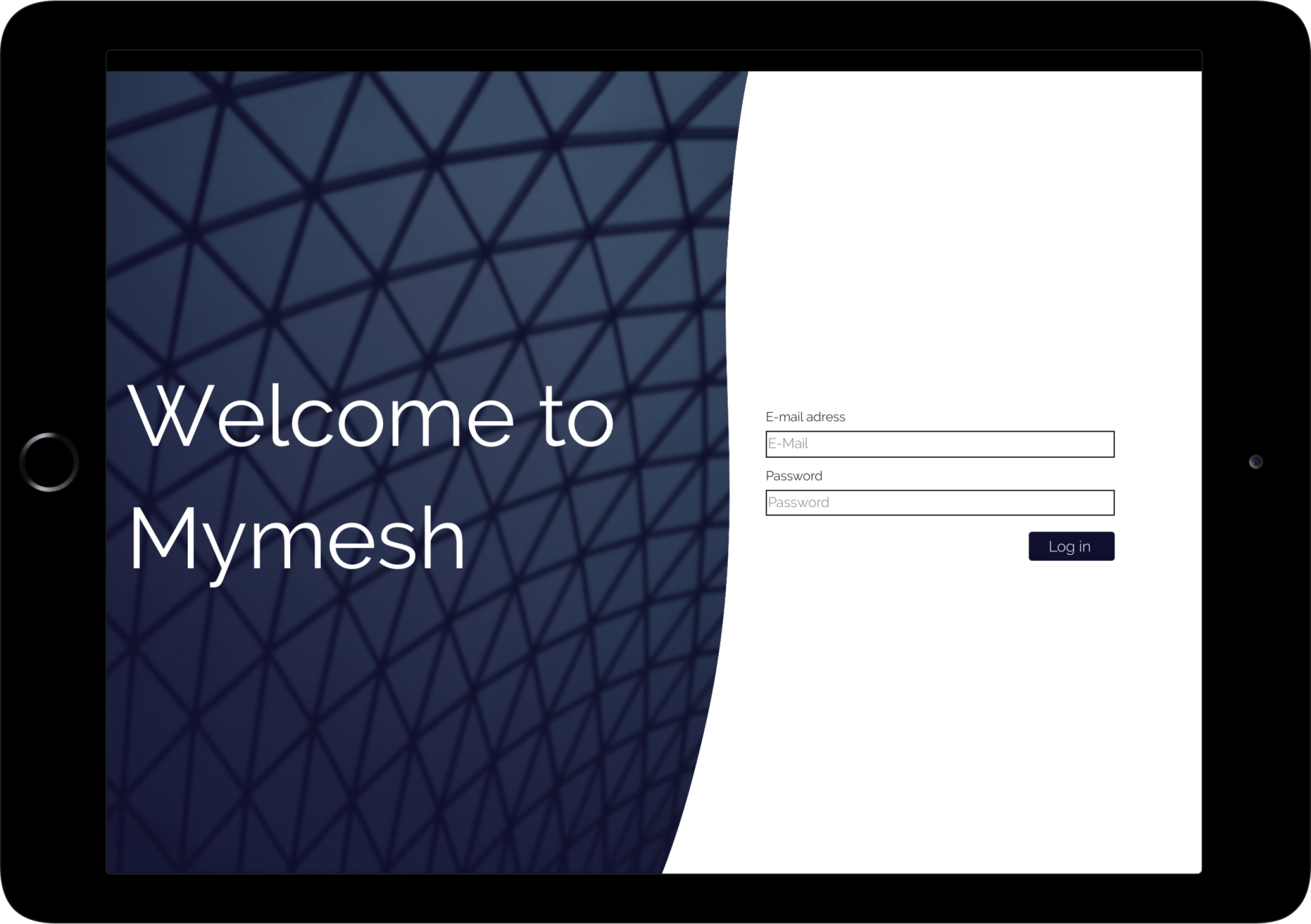 Mymesh App - login