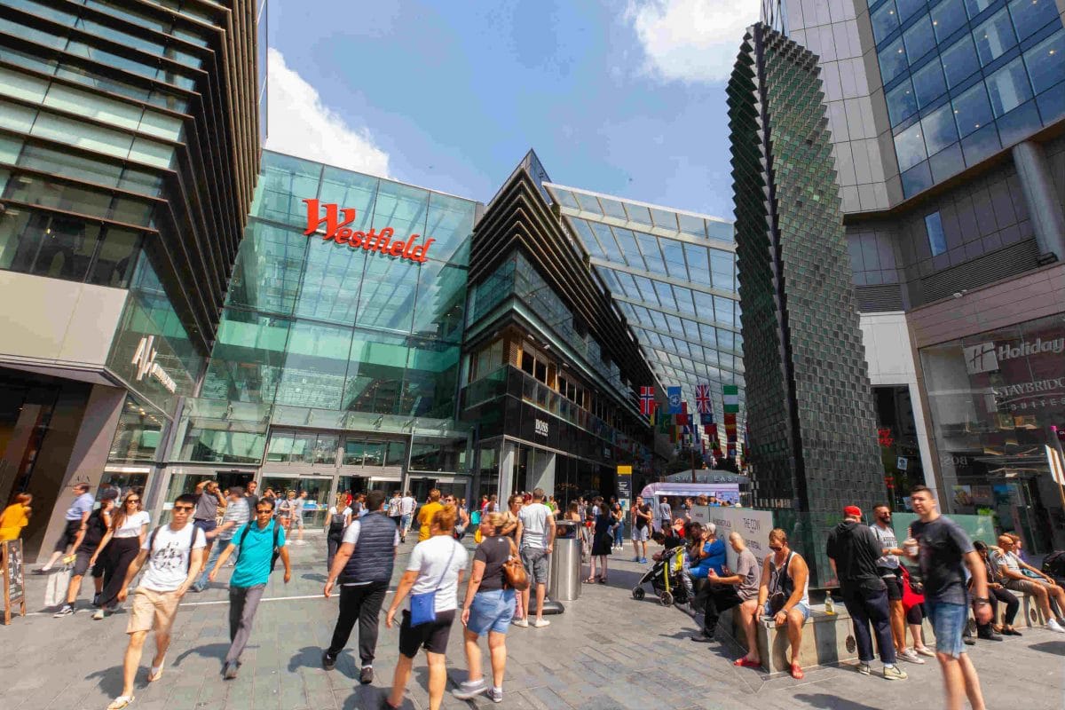 Westfield Stratford Nears Completion