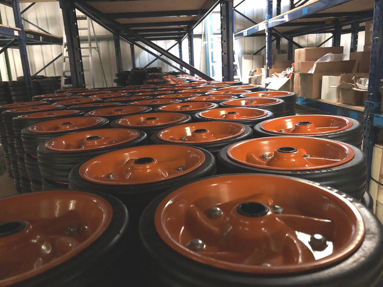 Kartt Orange trailer jacks, trailer propstands, jockey wheel wheels