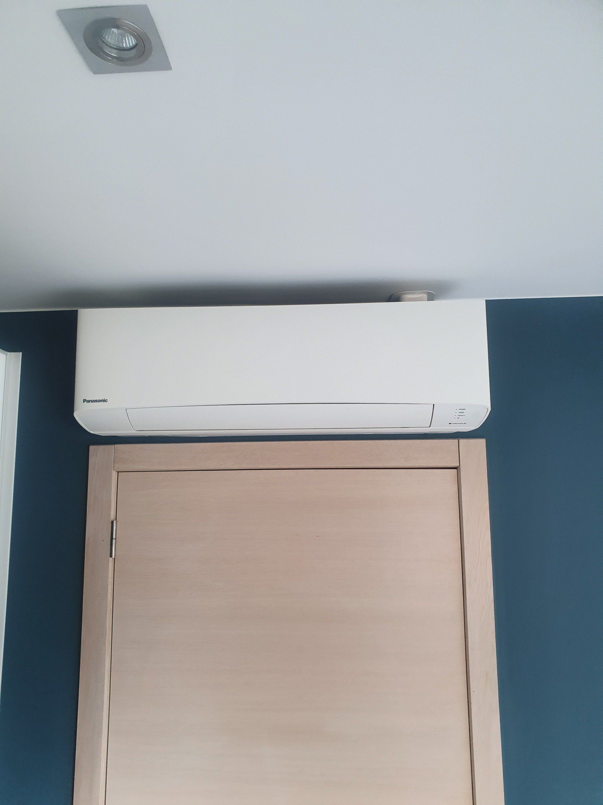 Airco Achel slaapkamer Panasonic 