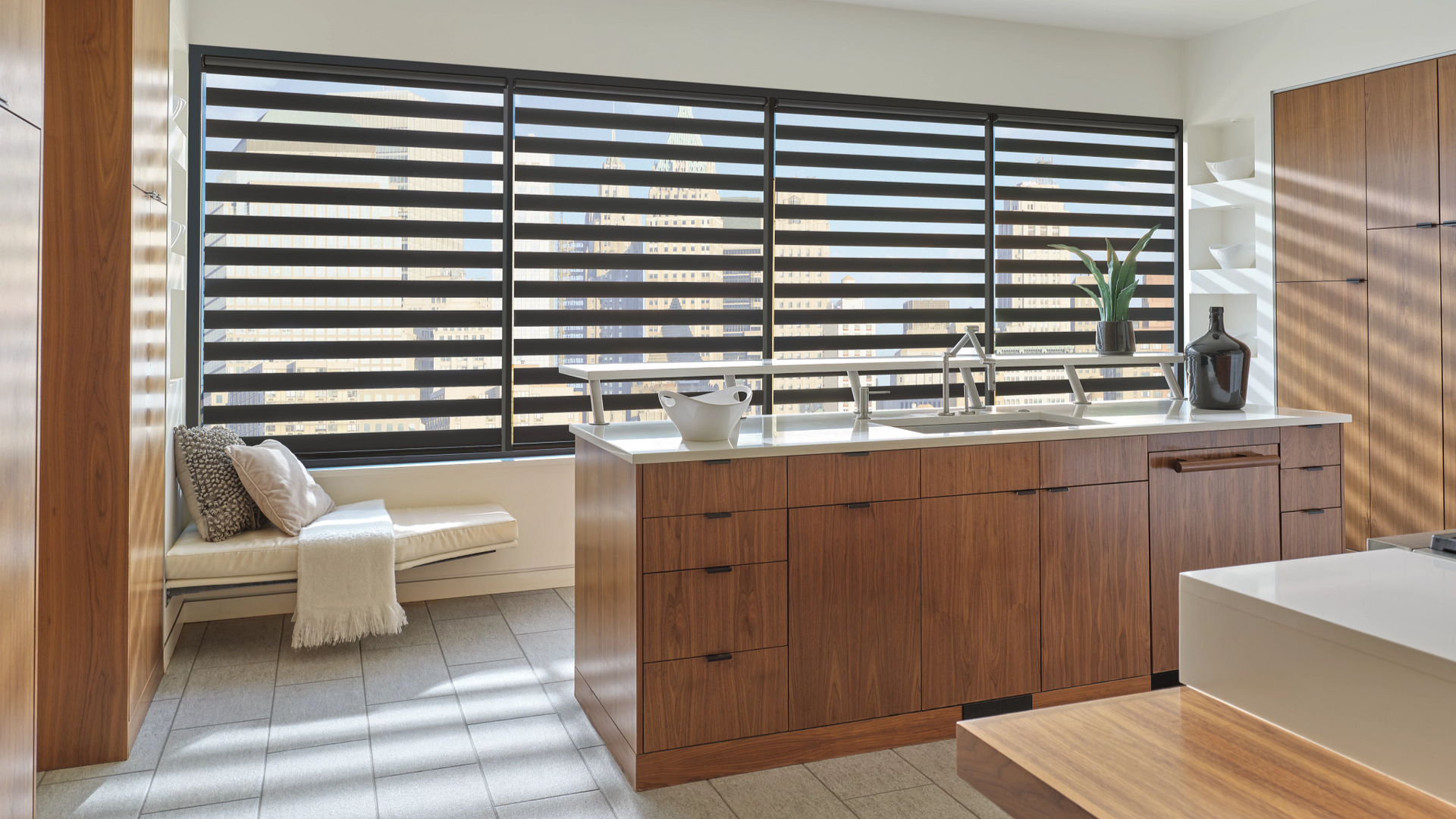 Hunter Douglas Designer Banded Shades