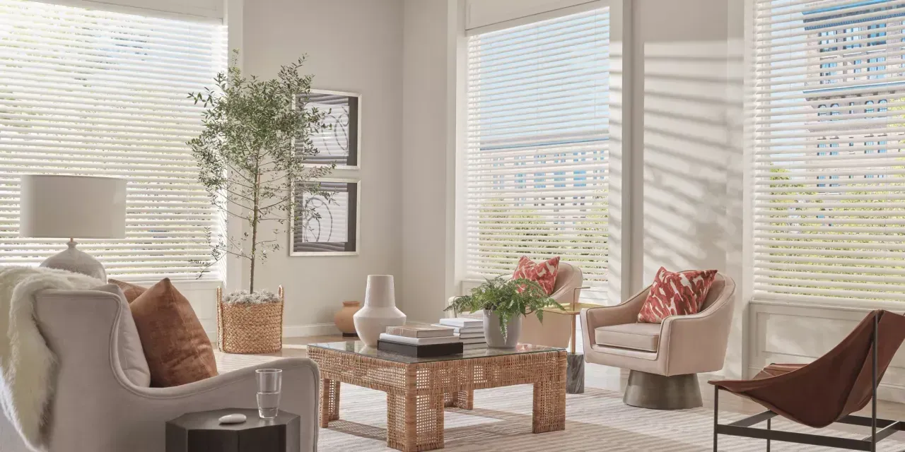 Hunter Douglas Aria™ Fabric Blinds
