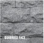 quarried face