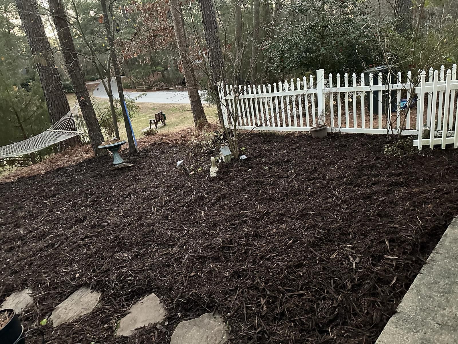 Sanford mulch installation
