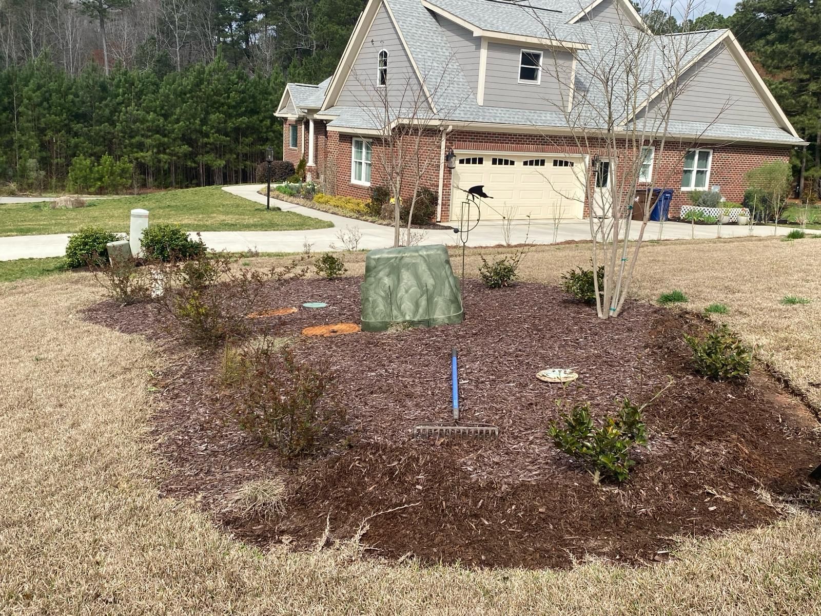 Sanford mulch installation