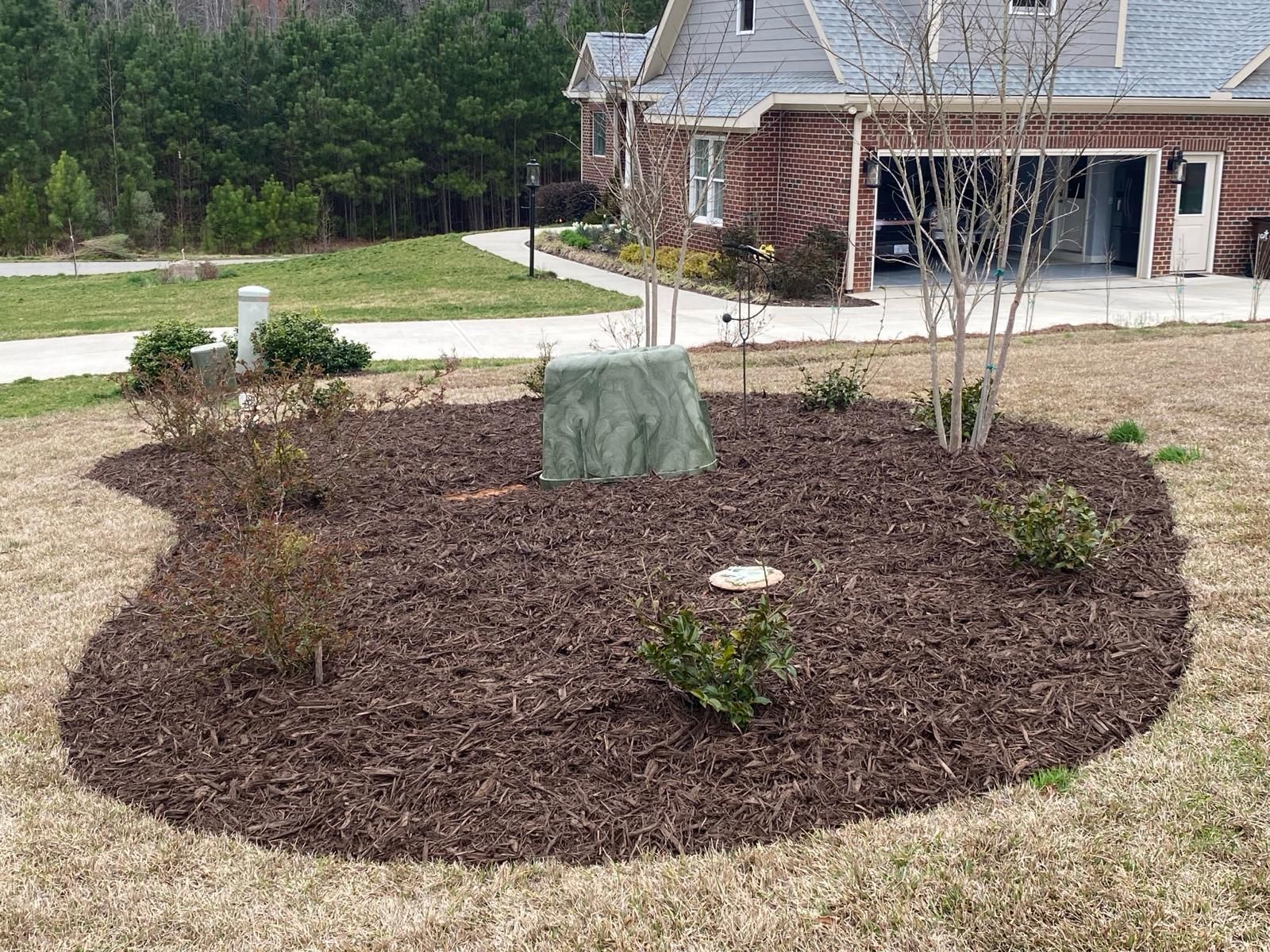 Sanford mulch installation